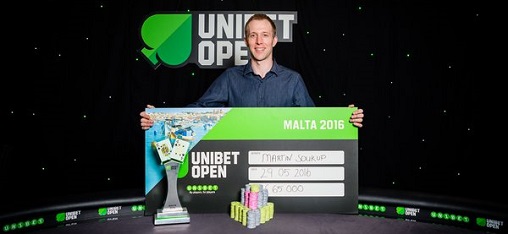Martin Soukup Wins 2016 Unibet Open Malta ME